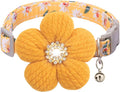 Large Dog Collar with Flower, Dog Collars by COZIRAE