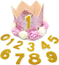 PET SHOW Pink Crown Dog Birthday Party Hat by PETSHOW
