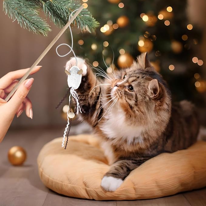 NOWFRESH Cat Wand Toy Set, Equipped - Image 7