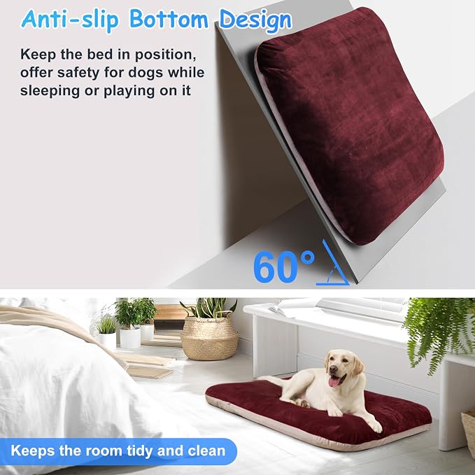 Magic Dog Super Soft Medium Dog Bed, 32 Inch Orthopedic Foam Pet Bed - Image 4