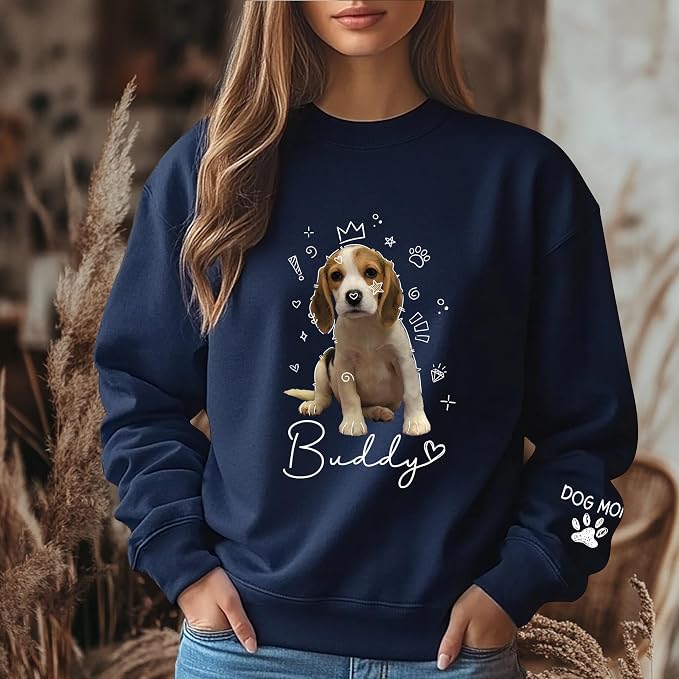 CHIARA CONTI11 Custom Dog Hoodie, Custom Pet Gifts, Custom Dog Shirt, Custom - Image 5
