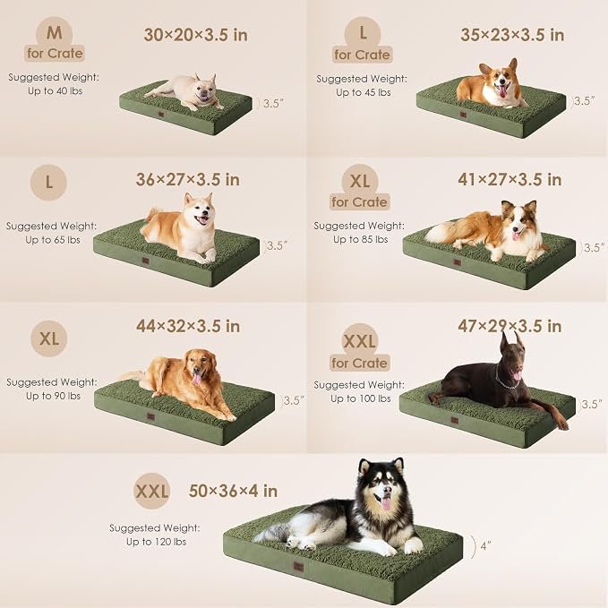EHEYCIGA Orthopedic Dog Beds for Large Dogs - Image 2