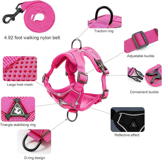 Escape Proof Cat Harness and Leash Set - Image 2