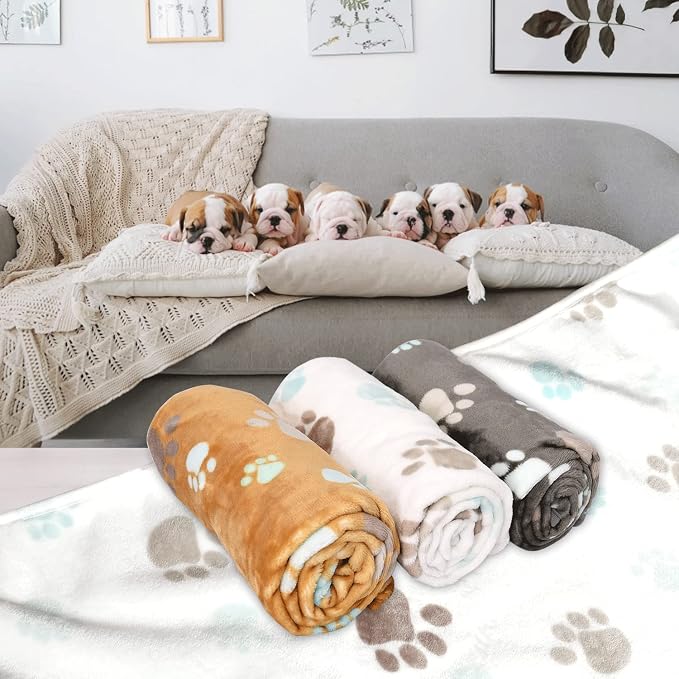 Rezutan Small Dog Blankets 3 Pack - Image 5