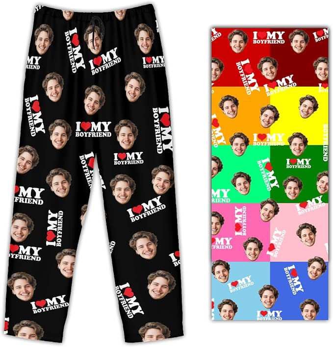 Personalized Pajama Pants For Men Women Custom Pajama Pants - Image 2