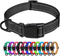 TagME Dog Collars, Adjustable Reflective Nylon Pet Collar by TagME