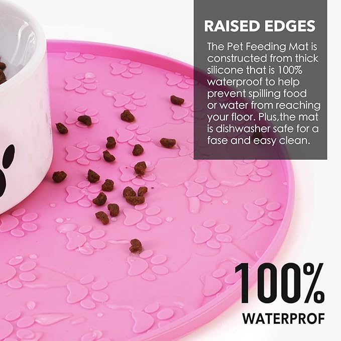 Silicone Pet Food Mat - Image 2