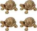 4pcs Mini Turtle Shape Copper Bath Disk Ornaments Decorations, Copper Bird Bath by Unknown