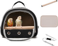 Bird Carrier, Bird Cage Parakeet Parrot Budgie Carrier Backpack by Hcupet