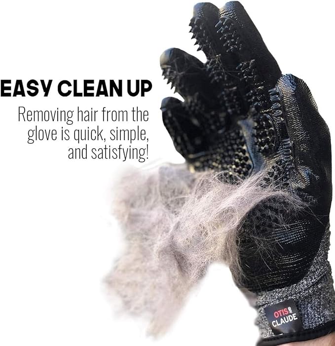 Otis and Claude Pet Grooming Gloves - Image 3