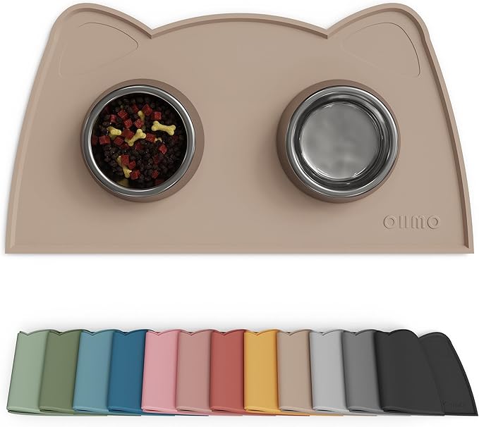 OHMO - Cat Food Mat, Silicone Pet Feeding Mat by OHMO