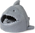 Amazon Basics Cat House Shark Shape Cat Cave Bed by AmazonBasics