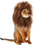 Onmygogo Lion Mane Wig for Cats and Dogs, Funny Pet Cat Costumes for Halloween by Onmygogo