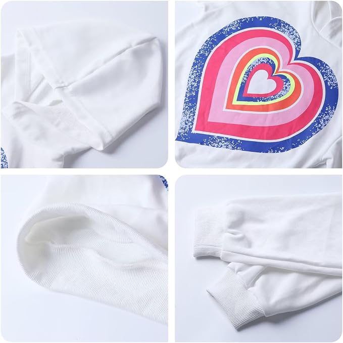 WELAKEN Sweatshirts for Girls Toddler & Kids II Little Girl's Pullover Tops - Image 5
