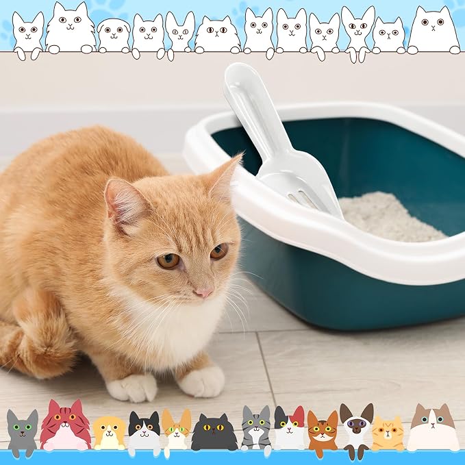 Bokon 6 Pack Disposable Cat Litter Scoop - Image 4