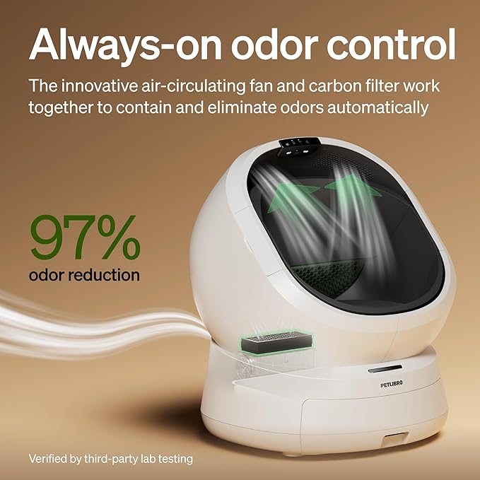 PETLIBRO Luma Automatic Cat Litter Box AI-Camera Waste Analysis, Auto - Image 3