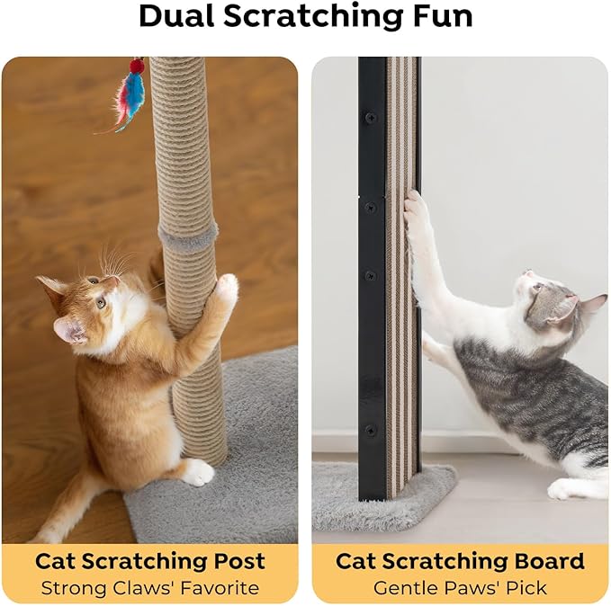 Veehoo 35" Tall Cat Scratching Post - Image 2