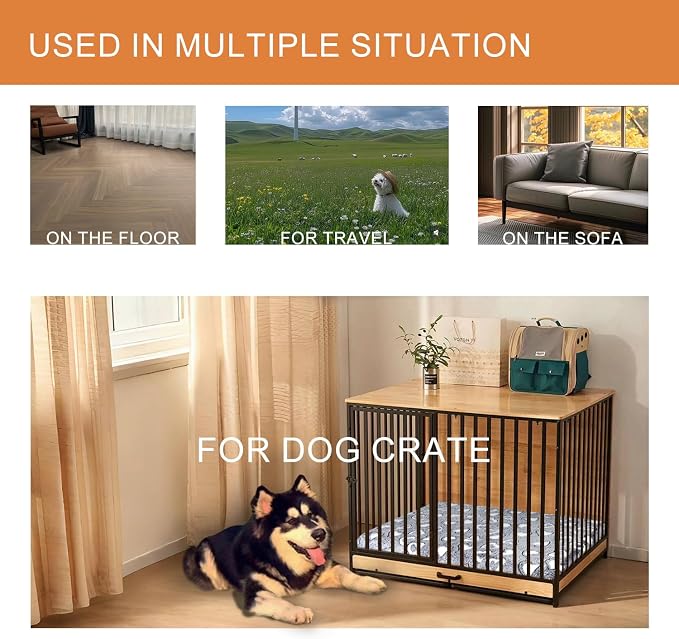 VANKEAN Dog Crate Mat - Image 6