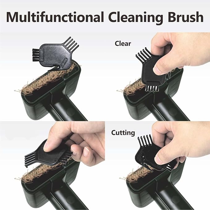 Pet Vacuum Grooming Brush Hair Comb Shedding Deshedding Attachment Tool - Image 7