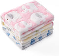 1 Pack 3 Blankets Super Soft Fluffy Premium Fleece Pet Blanket Flannel Paw by CADONO