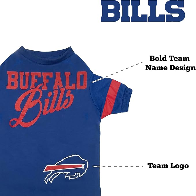 Pets First NFL Buffalo Bills T-Shirt - Image 5