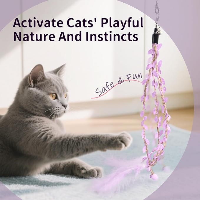SONGWAY Cat Wand Toys for Indoor Cats - Image 5
