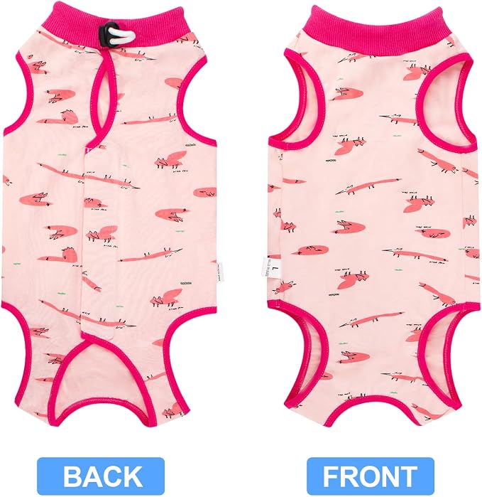 Cat Recovery Suit Female, Breathable Cat Onesie After Surgery Female - Image 7