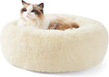 Bedsure Calming Cat Beds for Indoor Cats by BEDSURE