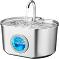 Cat Water Fountain Stainless Steel: 74oz/2.2L Cat Fountain by Neareal