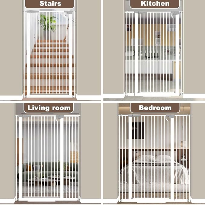 Fairy Baby 51.18" Extra Tall Pet Gate - Image 8