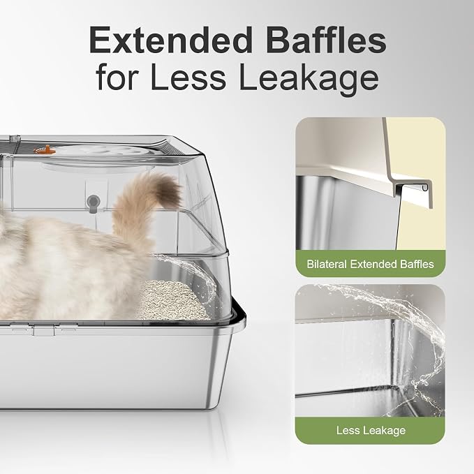 Stainless Steel Litter Box - Image 4