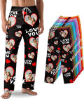 Custom Pajama Pants with Face customized PJ Pants Christmas Valentine gifts by Unknown
