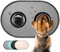 Dog Food Mat, 1/2 Inch Raised Edges Cat Feeding Mat by Conlun