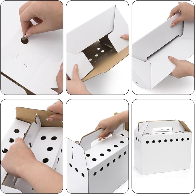 Coloch 20 Pack Cardboard Pet Carrier - Image 5