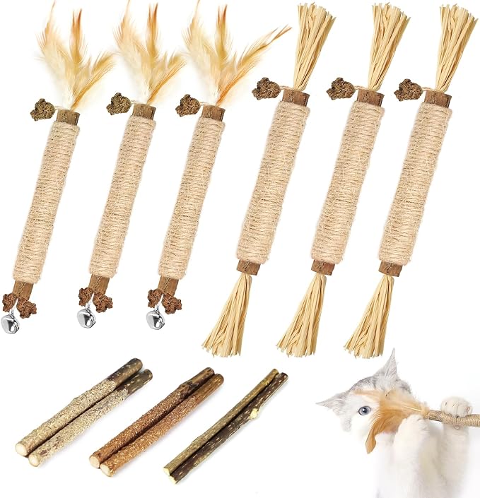 Tocirelo Catnip Toys Silvervine Sticks by Tocirelo
