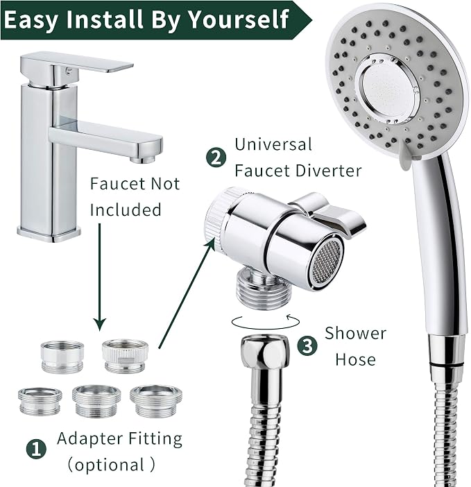 Sink Hose Shower Sprayer Attachment - Image 6