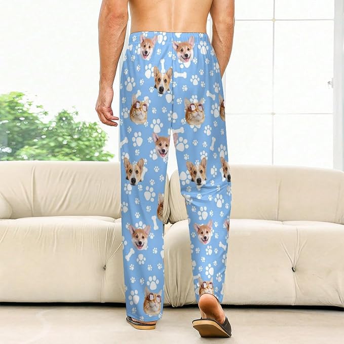 Custom Pajamas Pants with Photo - Image 5