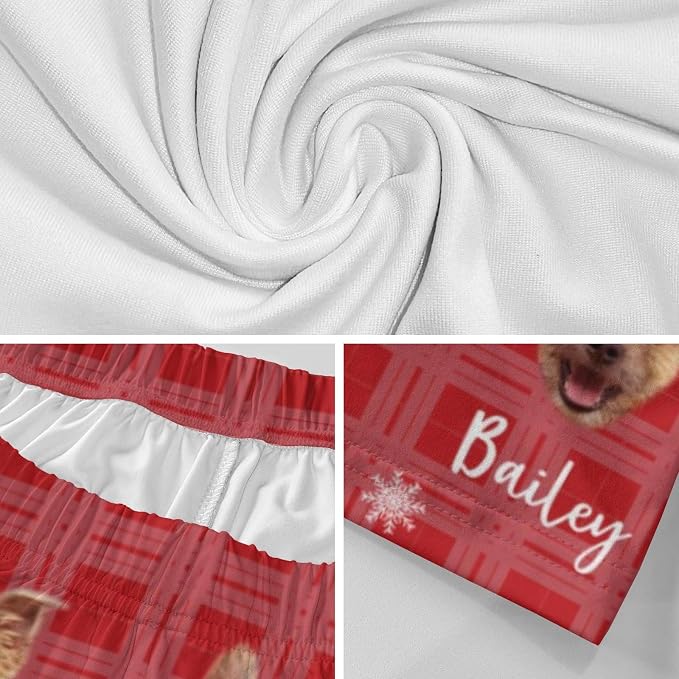 Custom Pajamas Pants with Photo - Image 6