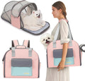 Expandable Cat & Small Dog Carrier Backpack, Soft-Sided Airline-Approved Pet by JourCraf