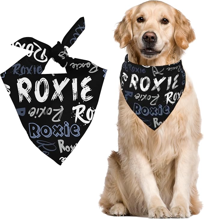 Custom Pet Scarf Personalized Dog Bandana by DOREALA