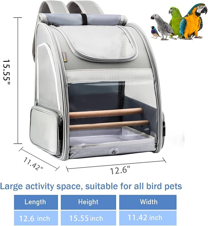 Texsens Bird Carrier Backpack - Image 2