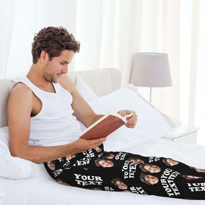 Personalized Pajama Pants For Men Women Custom Pajama Pants - Image 6