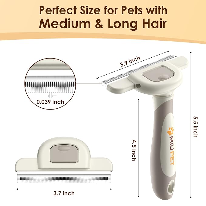 Dog Deshedding Brush - Image 2