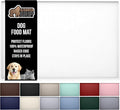 GORILLA GRIP 100% Waterproof Raised Edge BPA Free Silicone Pet Feeding Mat by GorillaGrip