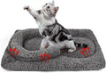 Self Warming Cat Bed Mat with U-Shaped Pillow -24"x18" Soft Thickened Thermal by TailTastic