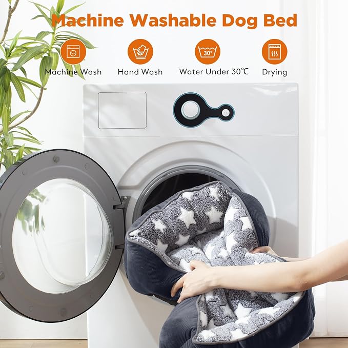 GASUR Dog Beds Small Plus Size, Small Dog Bed Washable, Orthopedic Pet Sofa Bed - Image 4