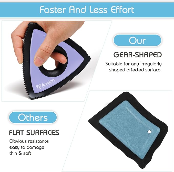 Analan Mini Pet Hair Remover for Car Detailing Supplies, Carpet Dog Hair - Image 4