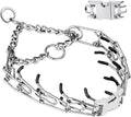 Prong Collar for Dogs, Adjustable Size Dog Training Collar Dog Pinch Collar by Safiman