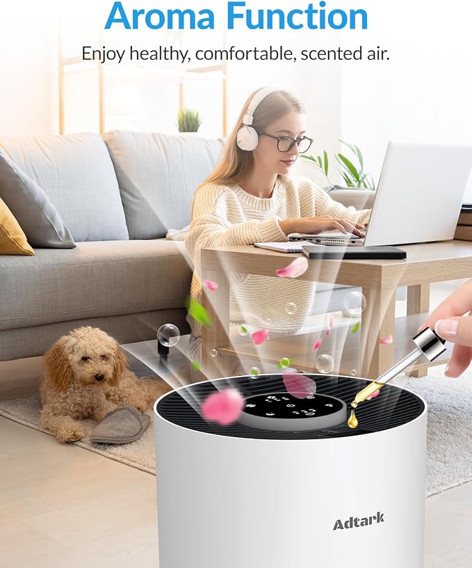 Air Purifiers for Home Bedroom, ADTARK Air Cleaner - Image 3