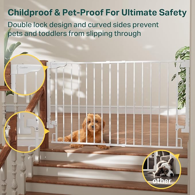 Cumbor Expandable 31.6-48" Baby Gate - Image 6